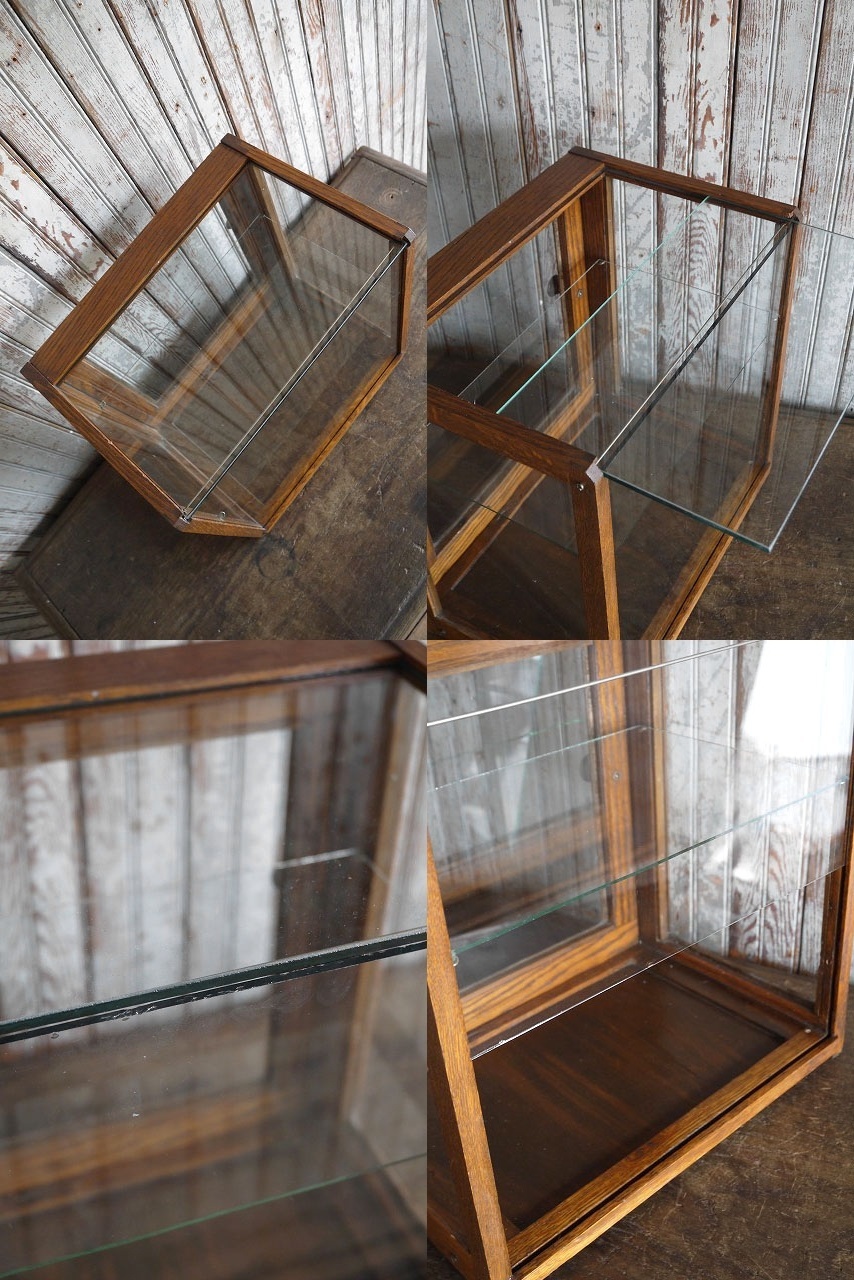 アンティーク ウッド×ガラス ショーケース - STAGE ANTIQUE