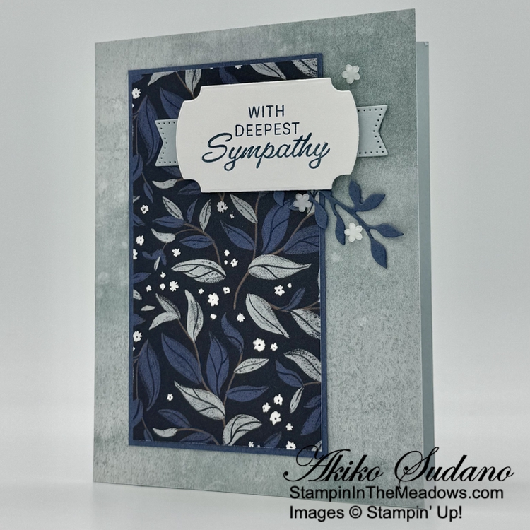 Stampin' Up! Peace On Earth Sympathy Card – Stampin' in the Meadows