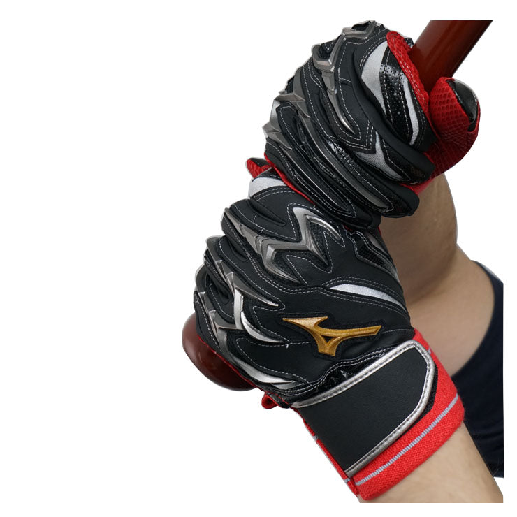 刺繍1円】ミズノプロ バッティンググローブ シリコンパワーアークDI