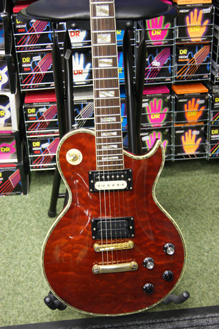 Aria Pro II PE Anniversary edition electric guitar in antique