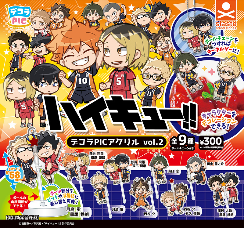 standstones デコラPICアクリル ハイキュー!! vol.2