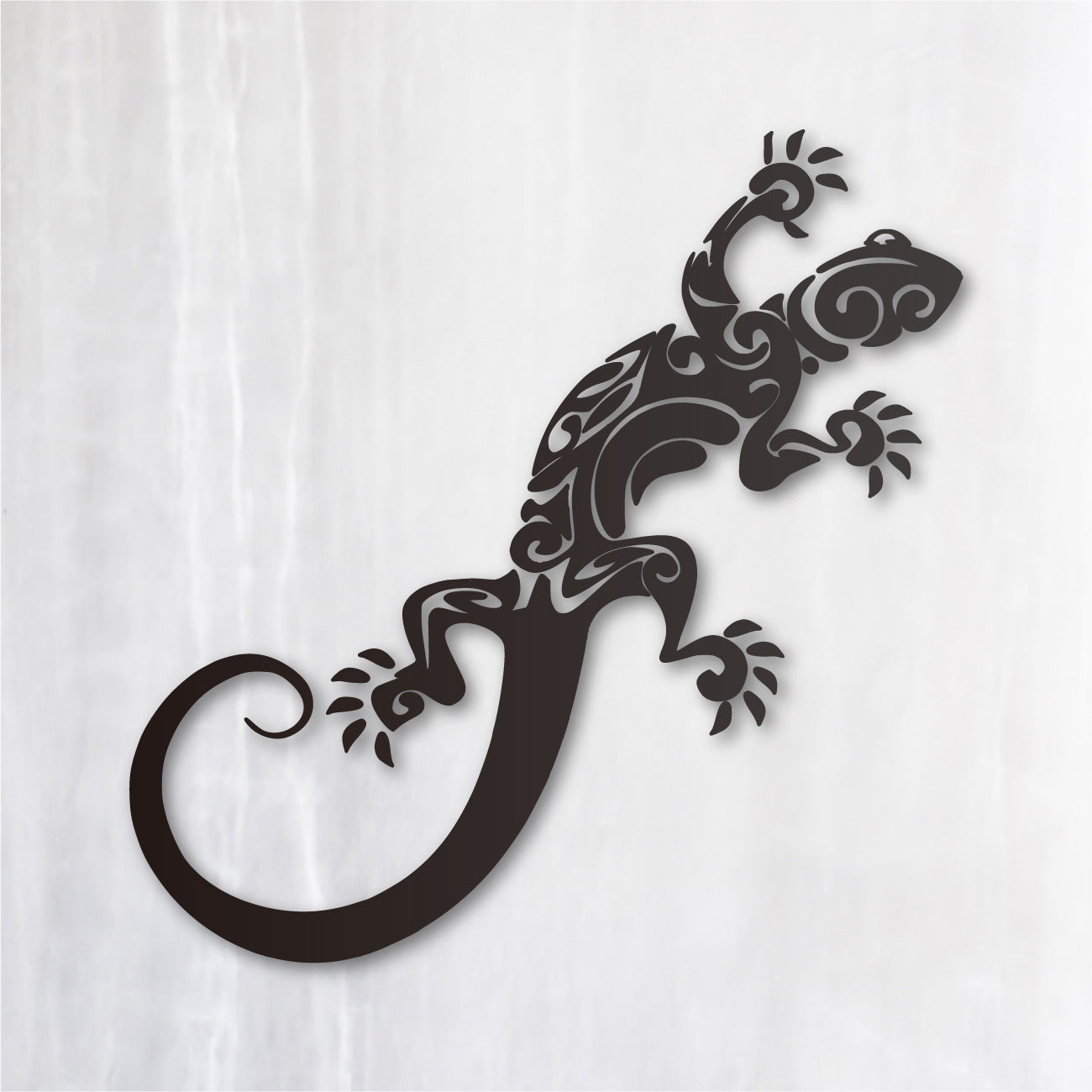 Tribal Lizardトライバル リザード｜カッティングステッカー 超防水