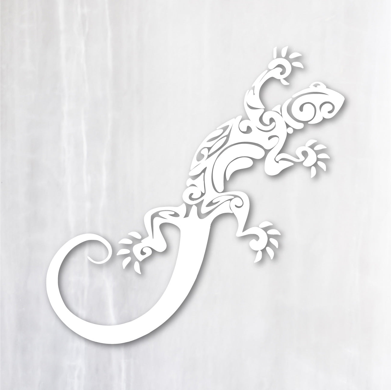 Tribal Lizardトライバル リザード｜カッティングステッカー 超防水