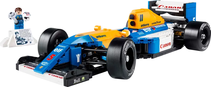 F1の伝説「Williams FW14Bとナイジェル・マンセル(10353)」がレゴ