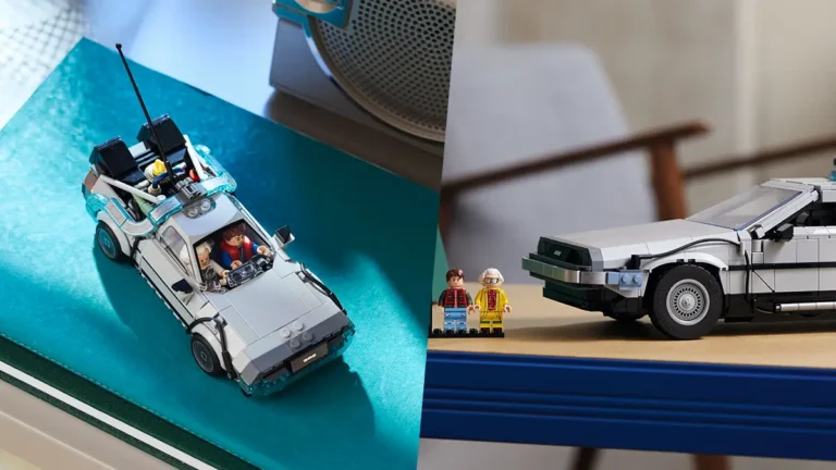 バック・トゥ・ザ・フューチャーのデロリアンが熱い！レゴ(R)ブロック