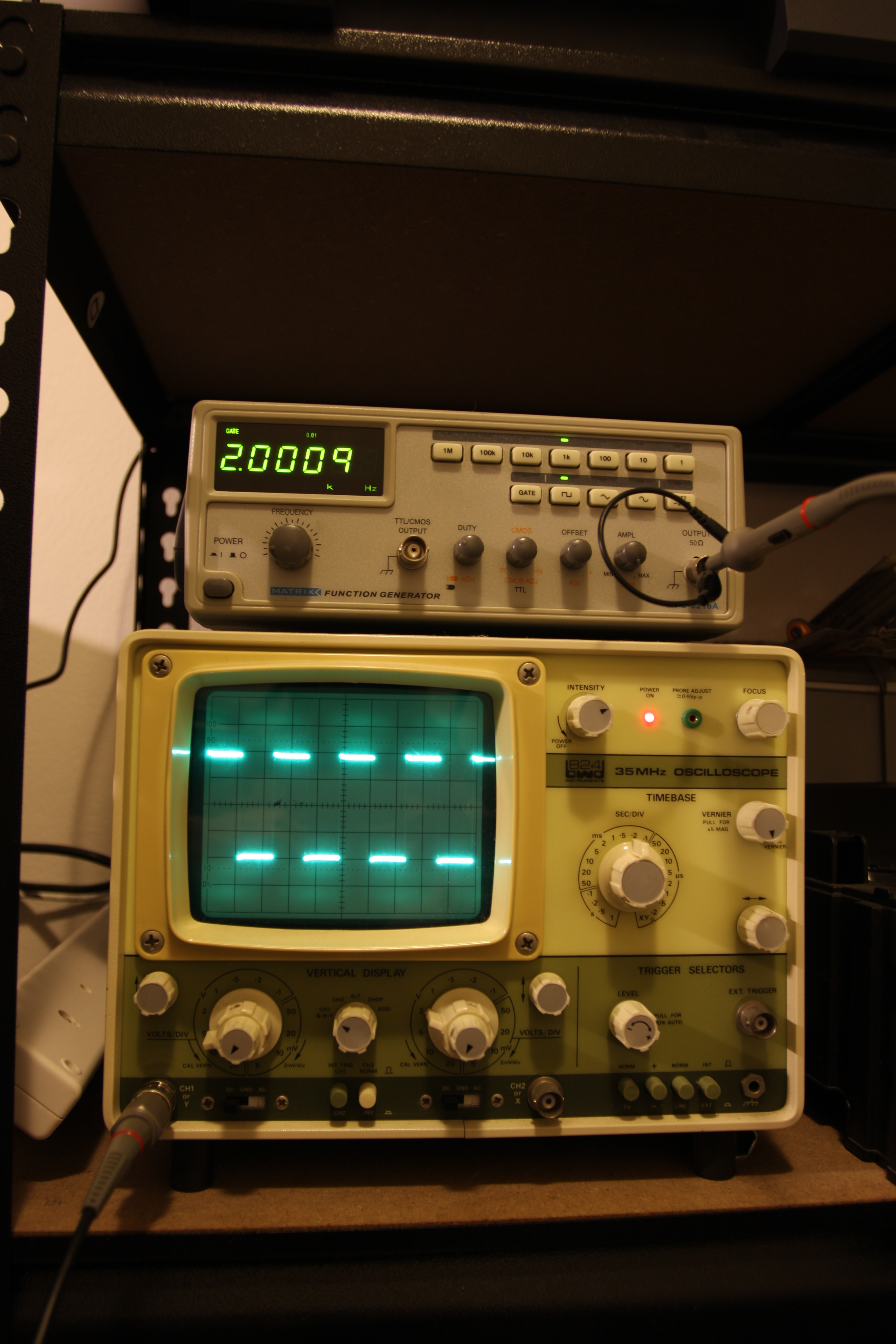 Matrix MFG-8216A Function Generator Teardown and Repair