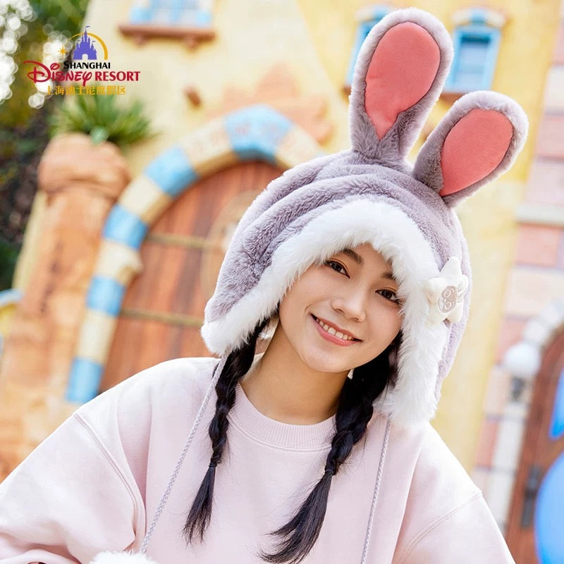 ズートピア ジュディ ポンポン付き ファンキャップ ふわふわ 耳付き