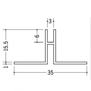 金物 37365 創建 ビニール ペンキorクロス下地材 壁面・天井面 ハット