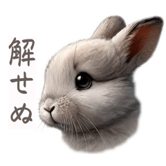 許すまじなうさぎのスタンプ - LINE スタンプ | LINE STORE