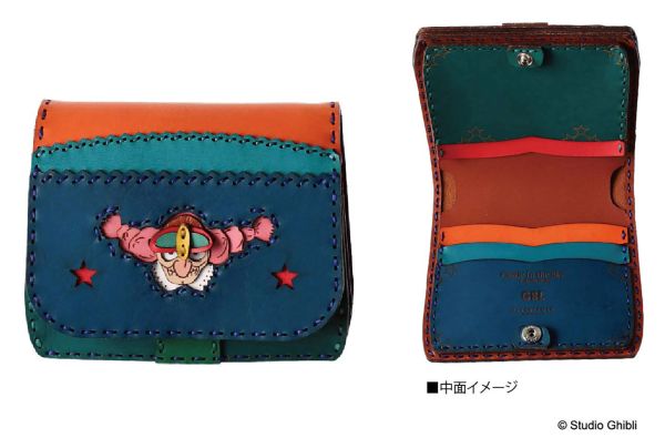 ジブリ作品のあのキャラが、大人のレザーウォレットに！12月中旬より