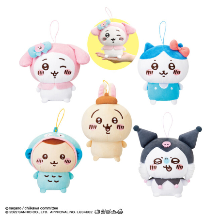 夢のコラボ！「ちいかわ×サンリオキャラクターズ」のアミューズメント