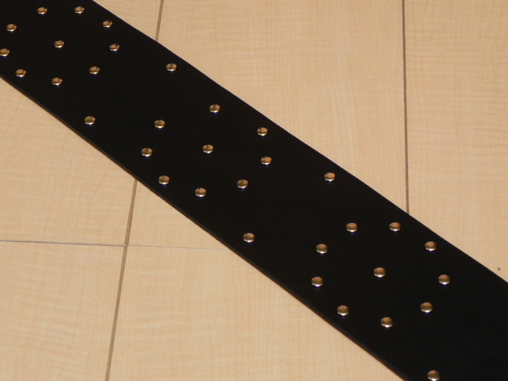 Randy Rhoadsのギターストラップを製作