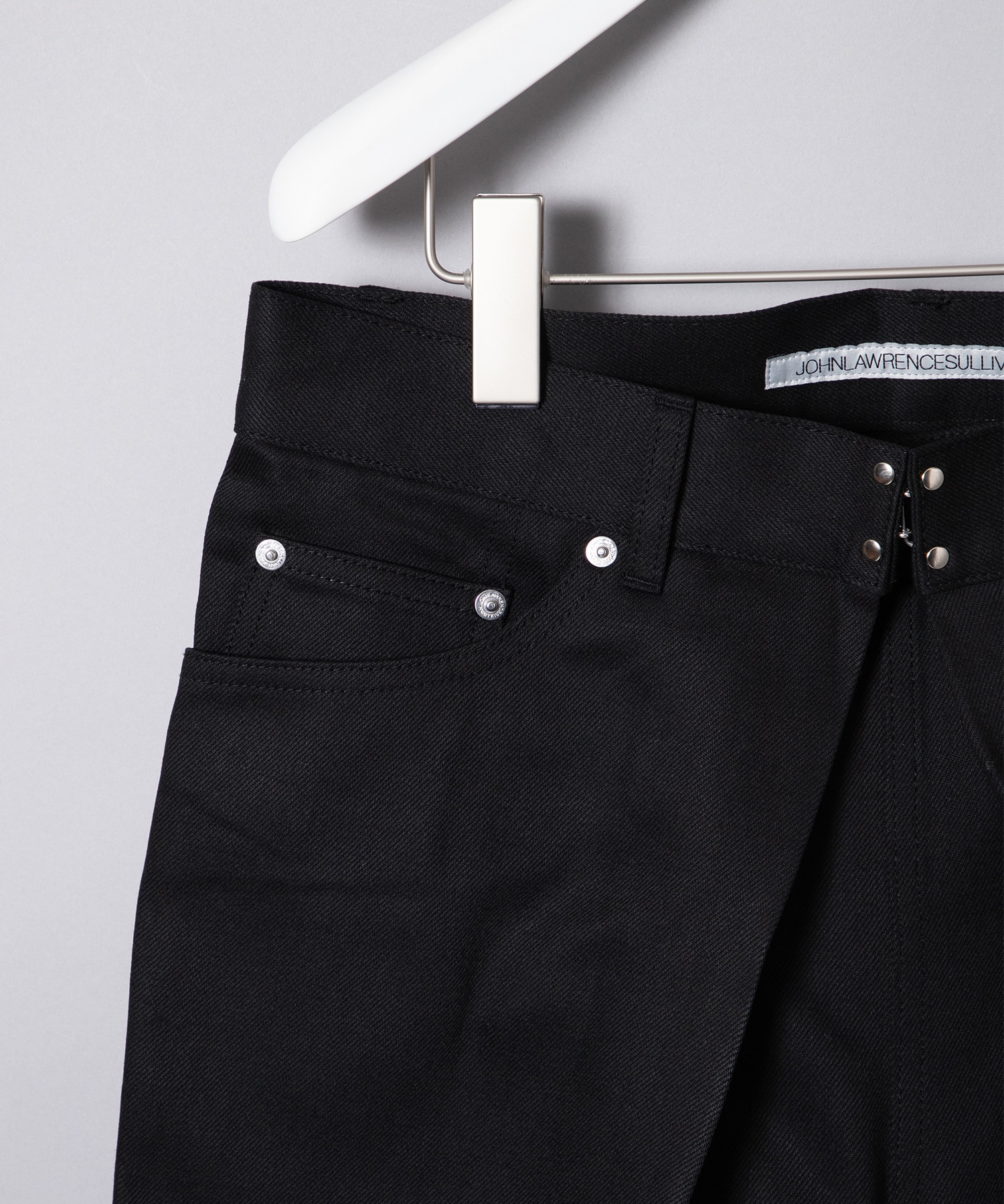 RIGID DENIM WIDE PANTS | JOHN LAWRENCE SULLIVAN