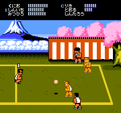 熱血高校ドッジボール部：ファミコンのプレイ日記＃1 - ぽっぽブログ