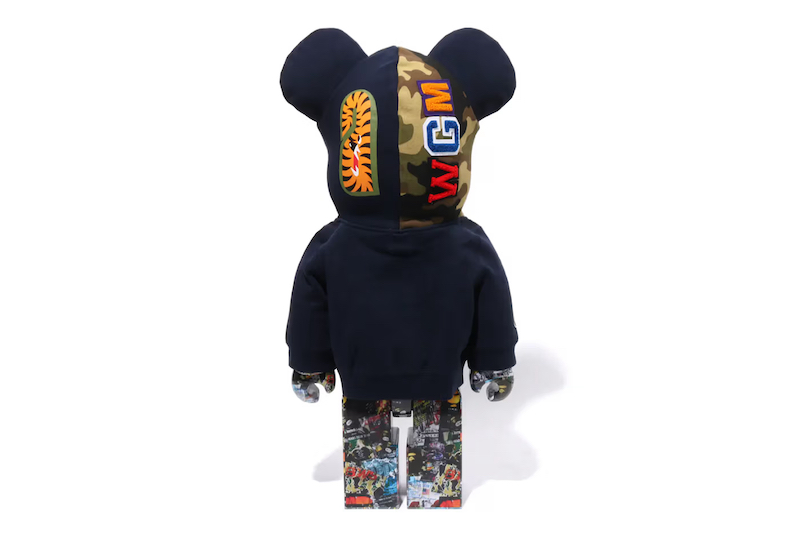 BAPE and Medicom Toy Reveal New “Legacy Camo Shark” BE@RBRICK