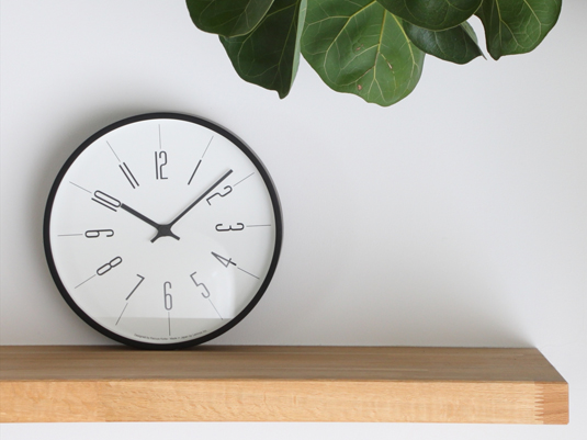 Lemnos/時計台の時計 Arabic -そっと静かに家を見守る、「時計台」の