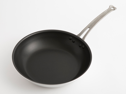 中尾アルミ製作所/シルクフライパン ステンレスハンドルタイプ 浅型