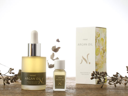 naiad/アルガンオイル 7ml -モロッコの自社工房で絞った良質なアルガン