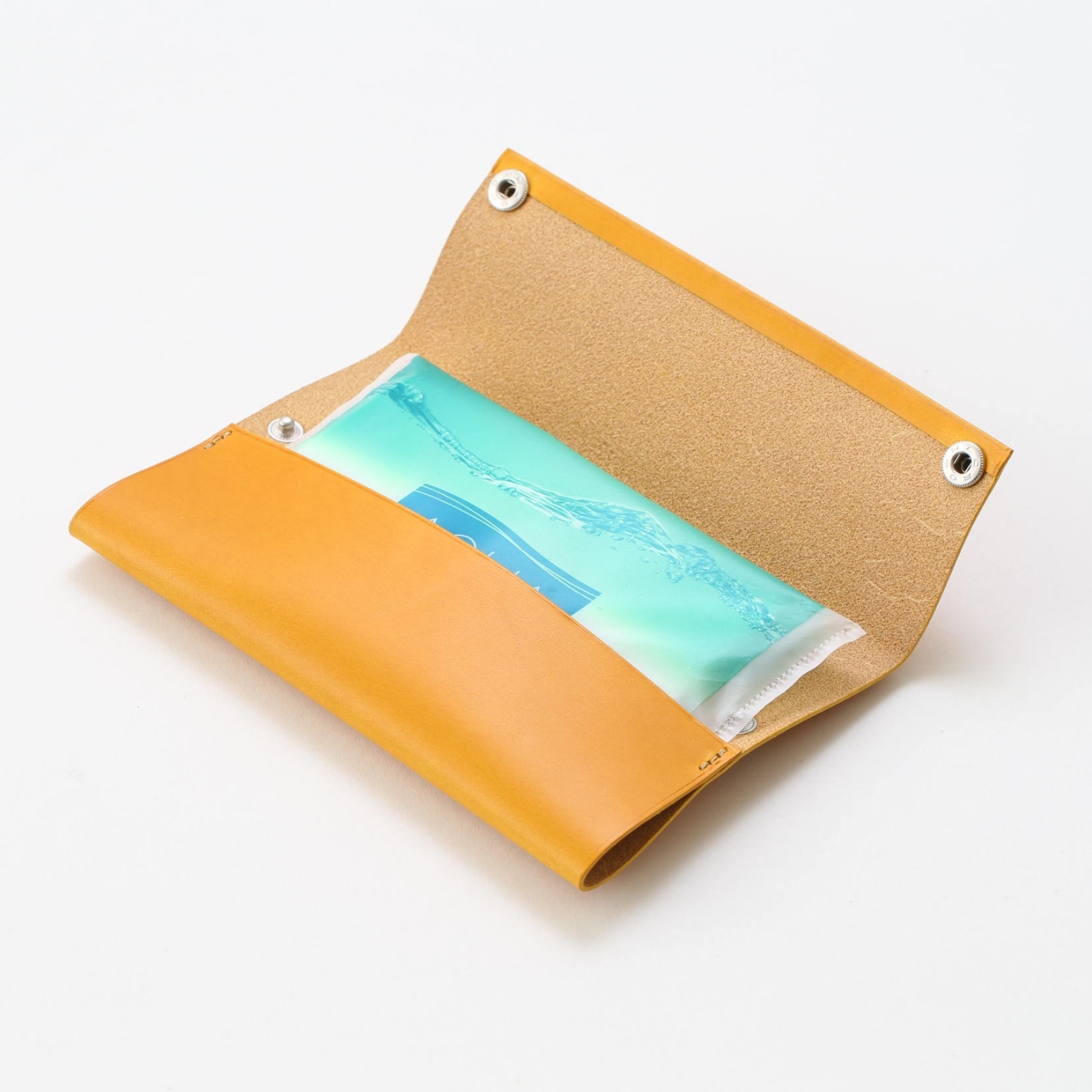 YAMASAKI DESIGN WORKS/ポケットティッシュケース -片側が開くスナップ