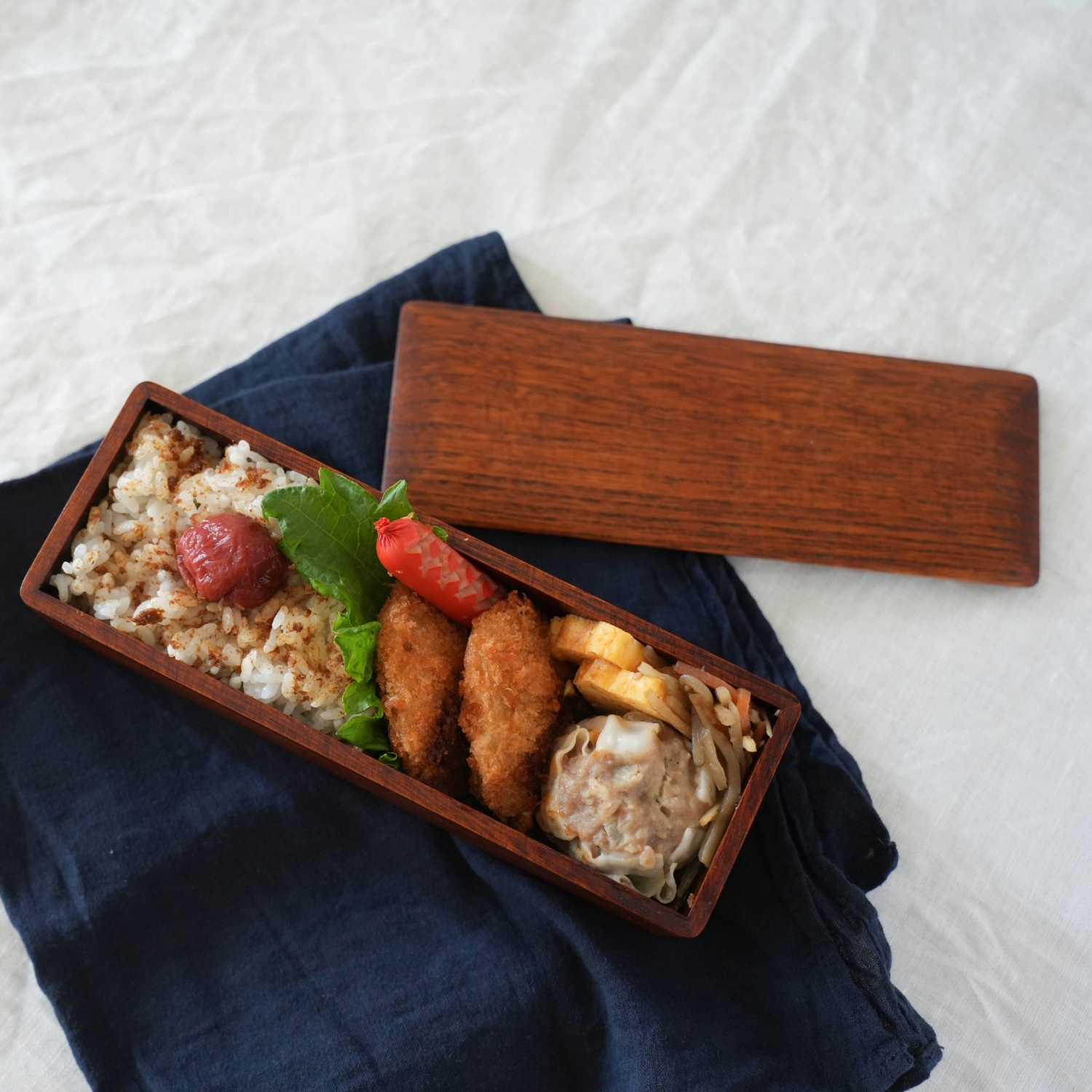 松田美智子の自在道具/桐のお弁当箱 -拭き漆仕上げだから長く使い続け