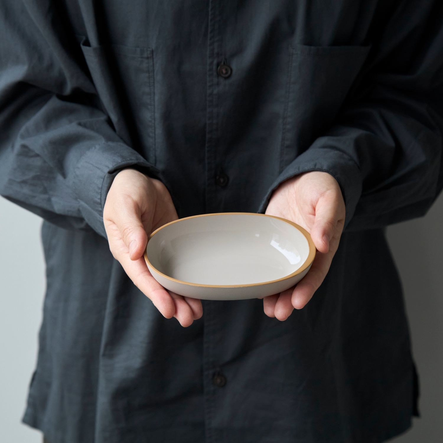 TAKENAKA JAPAN/scoosy オーバル S -縁が反っているから最後まで