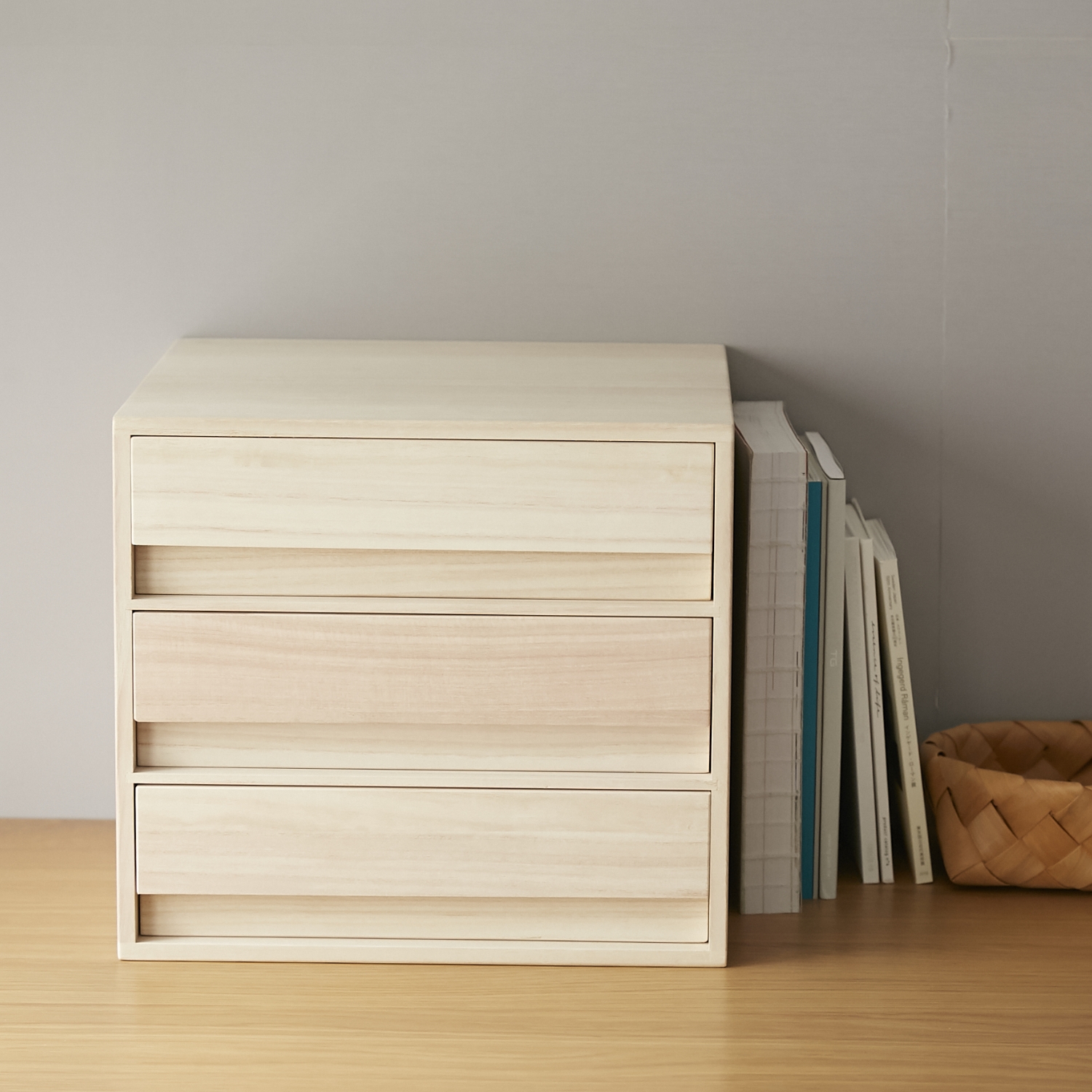 増田桐箱店/桐小物引き出し -自分仕様にカスタマイズできる、桐の収納