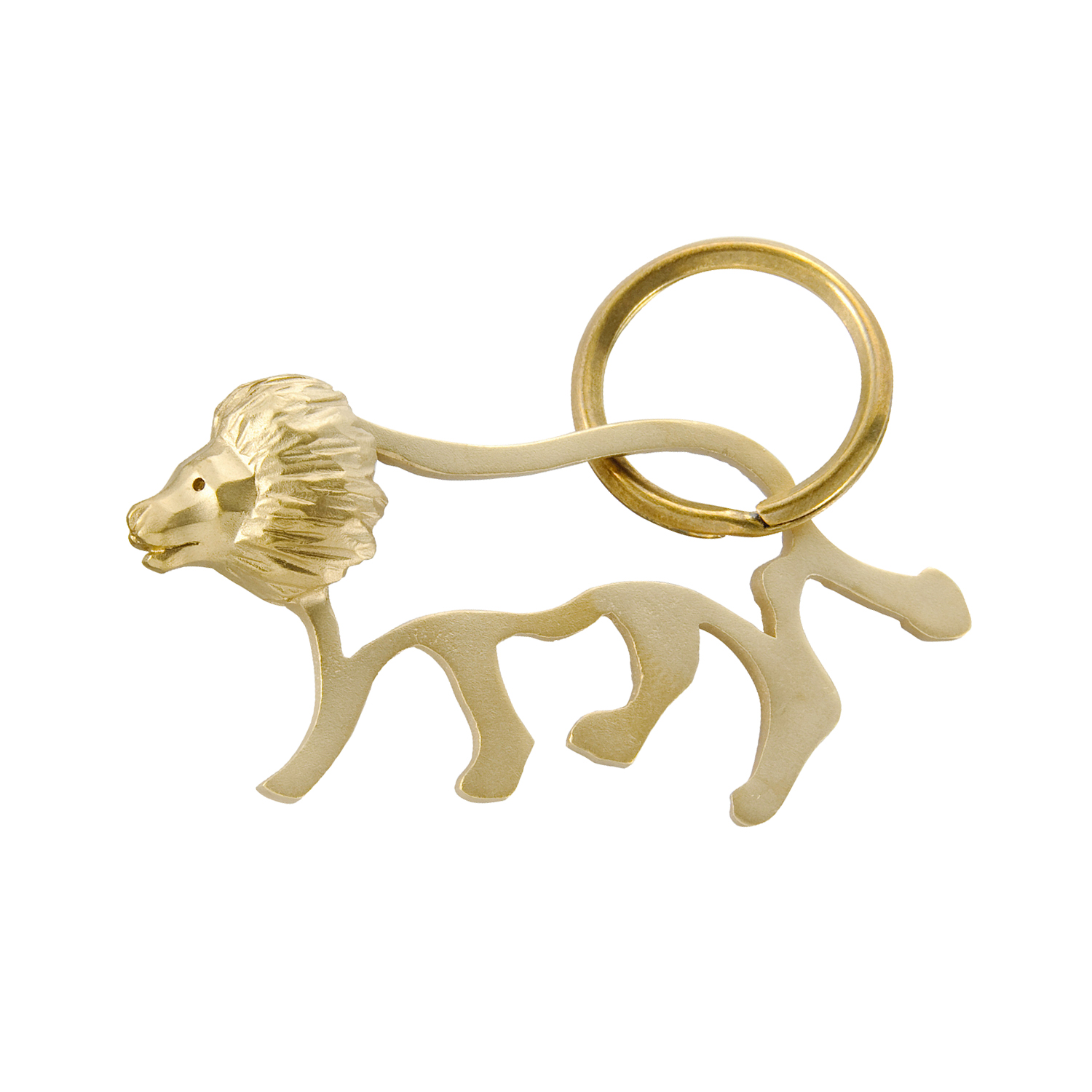 PROOF OF GUILD/EZA animal ライオン -10年後が楽しみな、真鍮の動物