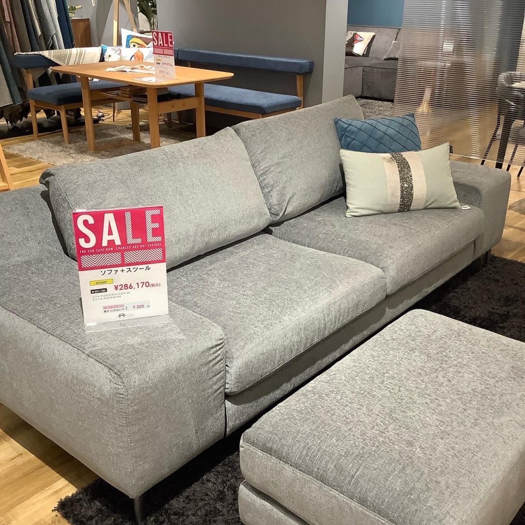 展示品処分(KAIソファ)SALE開催中 | インハウス久永｜鹿児島の家具