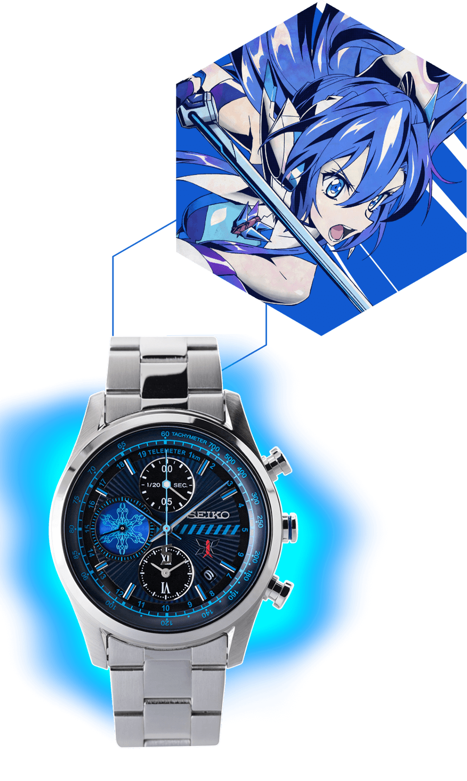 Seiko 戦姫絶唱シンフォギアXV スペシャルコラボレーションウオッチ