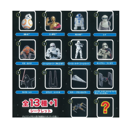 食玩王国オフィシャルウェブサイト チョコエッグ スターウォーズ2