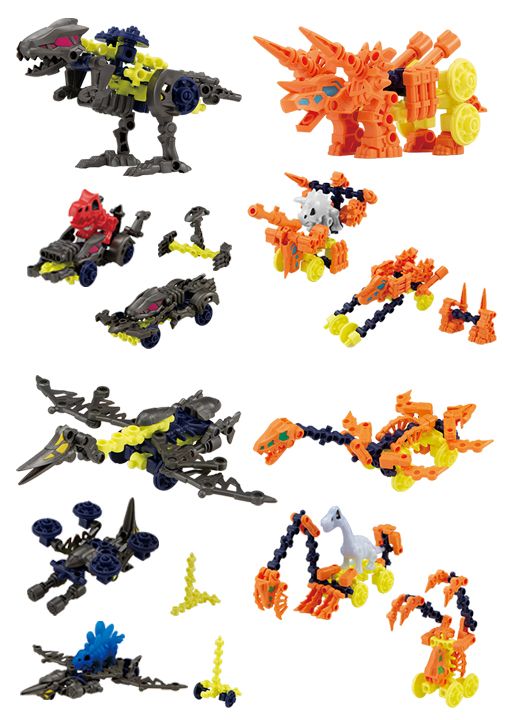 食玩王国オフィシャルウェブサイト ほねほねザウルスブロックス9