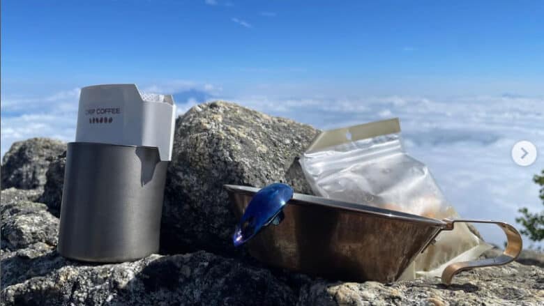 注ぎ口」の名作！森乃雫はアウトドアコーヒーの簡単ドリップアイテム