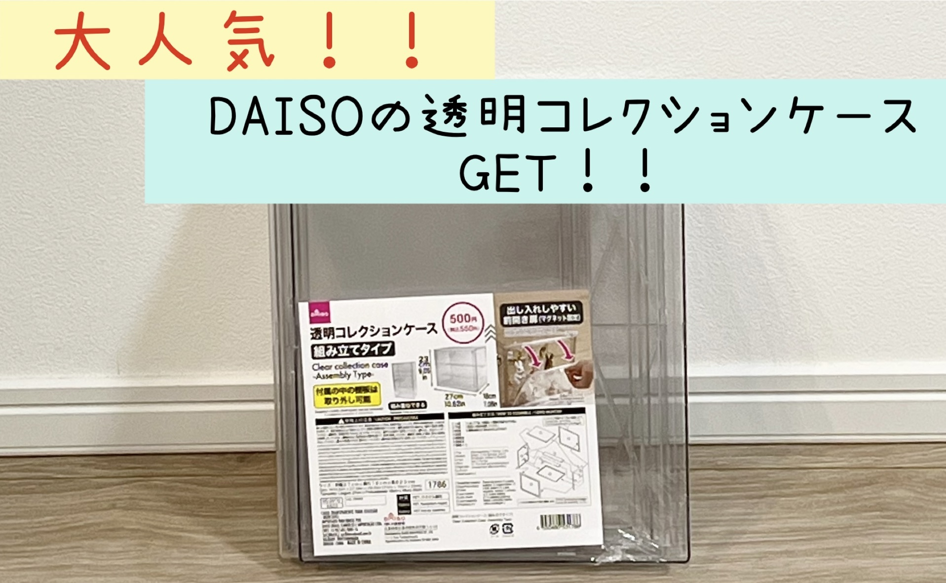 大人気すぎて入手困難すぎる💦コスパ最強‼︎550円のダイソーの